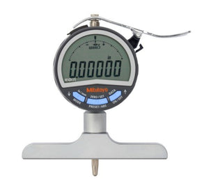 Mitutoyo 547-258A | Digital Depth Gauge | Series 547 | Resolution 0.001mm or 0.00005 inch | Accuracy ± 0.005mm or ± 0.001 inch | Range 0 to 200mm or 0 to 8 inch