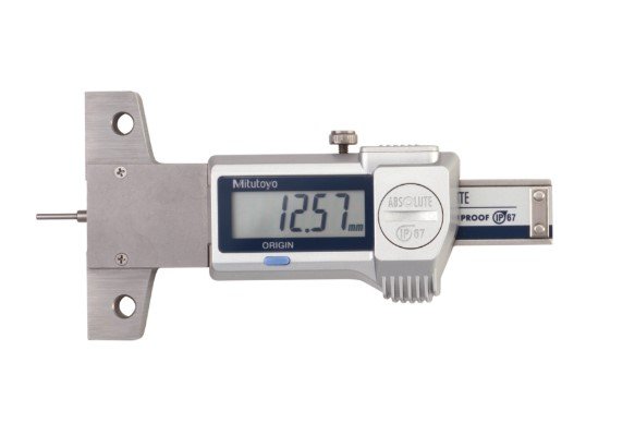 Mitutoyo 571-200-20 | Digital ABS Tyre Tread Depth Gauge | Series 571 | Digital Step 0.005 Inch | Range 0 - 1 Inch | Weight 160 g
