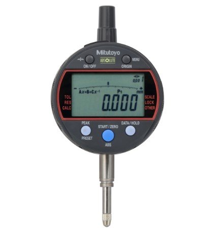 Mitutoyo 543-340B-10 | Digital Indicator | Series 543 | Type Calculation ID-C | Hysteresis 0.002 mm | Repeatability 0.002 mm | Range 12.7 mm | Diameter 8 mm | Weight 170 g - generaltechuae