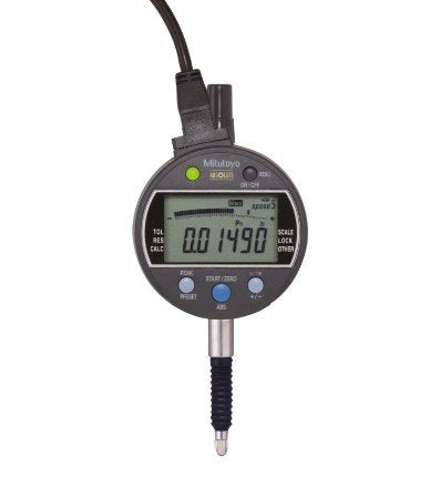 Mitutoyo 543-352B | Digital Indicator | Signal ID-C | Series 543 | Flat Back | Repeatability 0.0001 inch | Accuracy ±0.0001 inch | Range 0.5 inch - generaltechuae