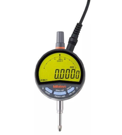 Mitutoyo 543-855B-D | Digital Indicator ID-F | Flat Back Plate | Series 543 | Resolution 0.0005 mm | Repeatability 0.002 mm | Range 12.7 mm - generaltechuae