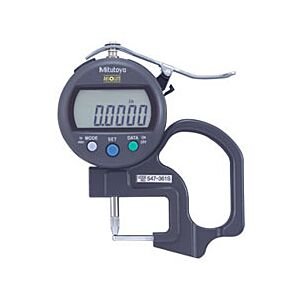 Mitutoyo 547-360 | ABS Digital Thickness Gauge | Range 0 to 10mm | Resolution 0.01mm