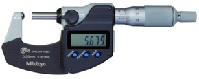Mitutoyo 395-351-30 Digital Tube Micrometer, Spherical Anvil Inch/Metric, 0-1", IP65 - generaltechuae