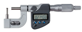 Mitutoyo 395-363-30 Digital Tube Micrometer, IP65, Inch/Met. Spherical Anvil Flat Spindle, 0-1" - generaltechuae
