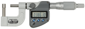 Mitutoyo 395-364-30 Digital Tube Micrometer, IP65, Inch/Met. Spherical Anvil Flat Spindle, 0-1" - generaltechuae