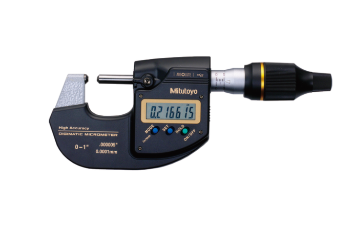 Mitutoyo 293-130-10 High Accuracy Digital Micrometer 0-1", Absolute Digimatic 2 - generaltechuae