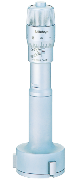Mitutoyo 368-771, 3-Holtest (Type II) Three-Point Bore Micrometer Economy Type, Range 62 - 75 mm, Graduation 0.005 mm - generaltechuae