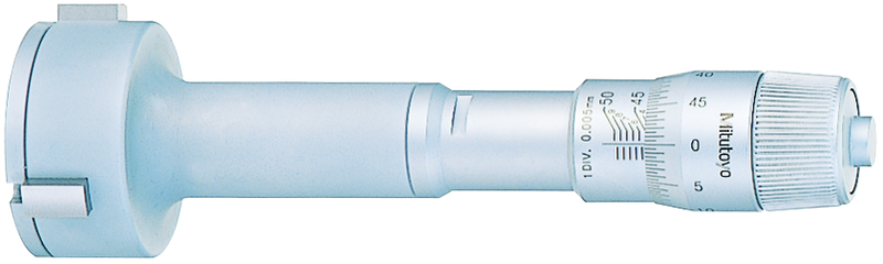 Mitutoyo 368-772, 3-Holtest (Type II) Three-Point Bore Micrometer Economy Type, Range 75 - 88 mm, Graduation 0.005 mm - generaltechuae