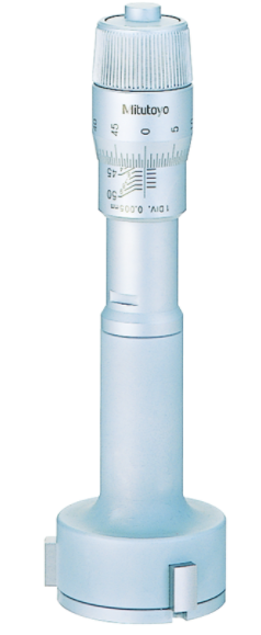 Mitutoyo 368-775, 3-Holtest (Type II) Three-Point Bore Micrometer Economy Type, Range 125 - 150 mm, Graduation 0.005 mm - generaltechuae