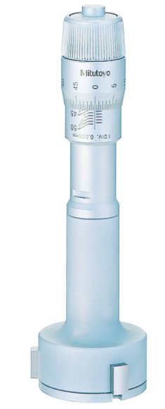 Mitutoyo 368-777, 3-Holtest (Type II) Three-Point Bore Micrometer Economy Type, Range 175 - 200 mm, Graduation 0.005 mm - generaltechuae