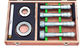 Mitutoyo 368-992, 3-Point Internal Micrometer Holtest Set 20-50mm (4 pcs.), Economy Set - generaltechuae