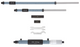 Mitutoyo 141-117 Interchangeable Rod Inside Micrometer 200 - 500 mm, Graduation 0.01 mm - generaltechuae