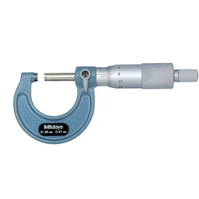 Mitutoyo 103-137 Outside Micrometer 0-25mm, Graduation 0.01 mm - generaltechuae