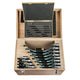 Mitutoyo 103-914-50 | Outside Micrometer Set | Ratchet Stop | 0-300mm Range, 0.01mm Graduation (12 Piece Set) - generaltechuae