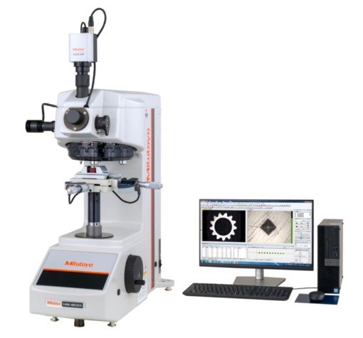 Mitutoyo 810-404-11 | Micro Vickers Hardness Testing Machines | HM-210 System Main Unit | Operation Temperature 5 to 40°C | Vibration Frequency 5Hz or lower | Mass 37.5 kg - generaltechuae