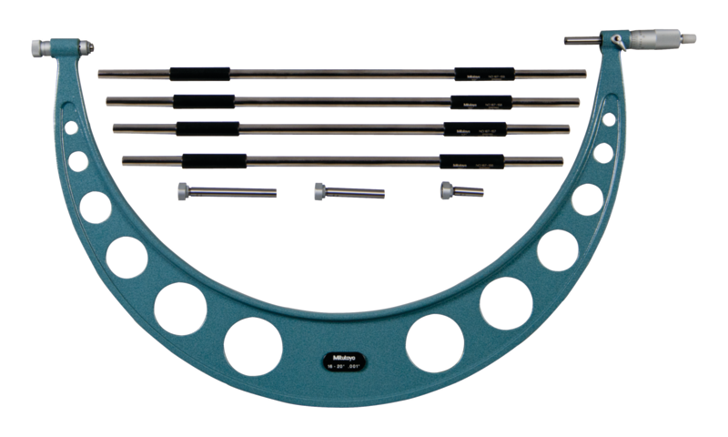 Mitutoyo 104-153 | Interchangeable Anvil Micrometer | Range 16 - 20" inches | Graduation 0.001" - generaltechuae