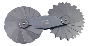 Mitutoyo 186-107 Radius Gauge 15.5-25mm, 30 Pairs - generaltechuae