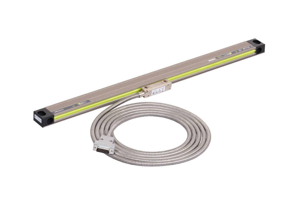 Mitutoyo 539-803N | Linear Scale AT715-200 | Electromagnetic Induction System | Cable Length 3.5 m | Effective Length 200 mm | Mass 0.8 kg - generaltechuae