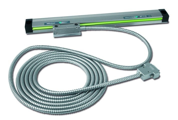 Mitutoyo 539-824R | Linear Scale AT715 | Electromagnetic Induction System | Cable Length 5 m | Effective Length 1700 mm | Mass 2.35 kg - generaltechuae