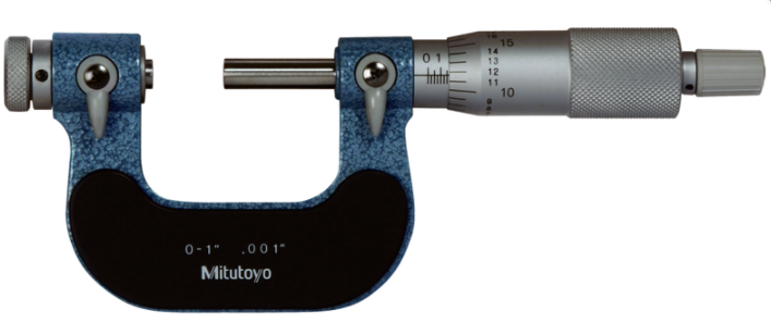 Mitutoyo 126-137 Screw Thread Micrometer Interchangeable Tips, 0-1" - generaltechuae