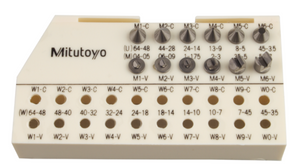 Mitutoyo 126-800 Interchangeable Tip Set (Metric/UNF) 6 pairs - generaltechuae