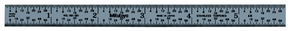 Mitutoyo 6, Inch Steel Rule - generaltechuae