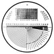 Mitutoyo 183-105 | Reticle | For Pocket Comparators | Series 183