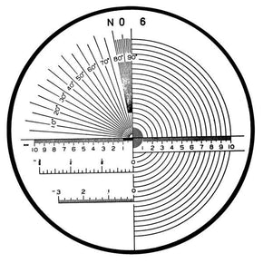 Mitutoyo 183-107 | Reticle | For Pocket Comparators | Series 183