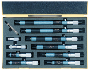 Mitutoyo 133-904 Tubular Inside Micrometer Set 2-12" (10 pcs.) - generaltechuae
