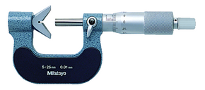 Mitutoyo 114-105 3 Flute V-Anvil Micrometer 55-70mm - generaltechuae