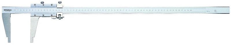 Mitutoyo 160-106 Nib Jaw Fine Adjustment Vernier Caliper 0-1000mm / 0-40", Graduation 0.02 mm / .001" - generaltechuae