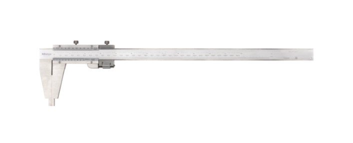 Mitutoyo 160-150 | Vernier Caliper | Series 160 | Nib Style Jaw | Graduation 0.02 mm | Accuracy ±0.04 mm | Range 0 to 300 mm | Weight 450 g - generaltechuae
