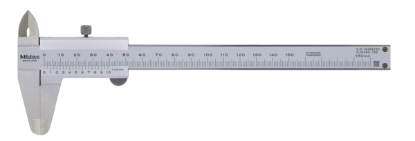 Mitutoyo 530-108 Vernier Caliper 0 - 200 mm, Graduation 0.05 mm - generaltechuae
