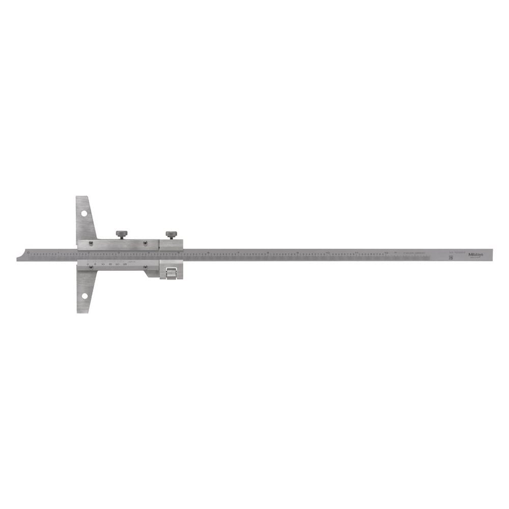 Mitutoyo 527-113 Vernier Depth Gauge 0-12", Graduation .001" - generaltechuae