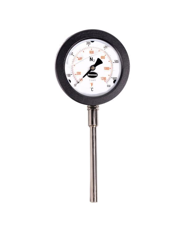 Brannan 39/437/0 | Sliding Union for MT010 Thermometers | 1/2 in BSP, 12 mm stem, SS 304 - generaltechuae