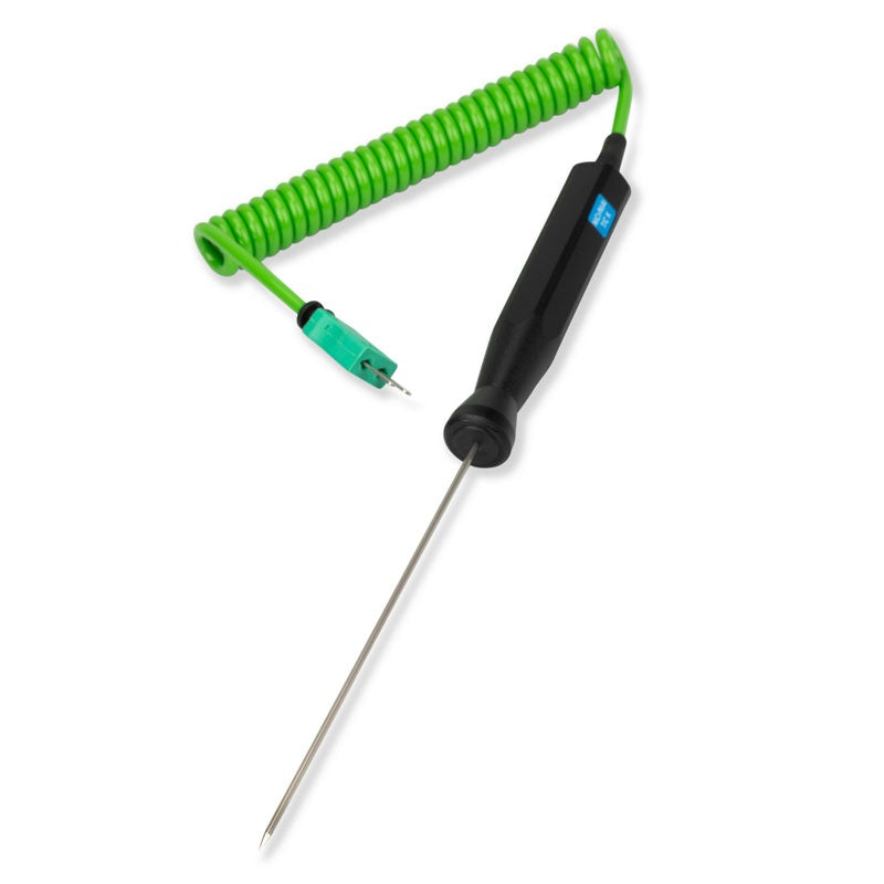 ETI 323-100 | Needle Penetration Temperature Probe | Type K, Coiled Lead, Ø1.8 x 130 mm - generaltechuae