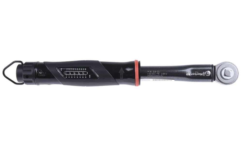Norbar 130101 Torque Tools Click Torque Wrench, 12 → 60Nm, 3/8 in Drive, Square Drive - generaltechuae