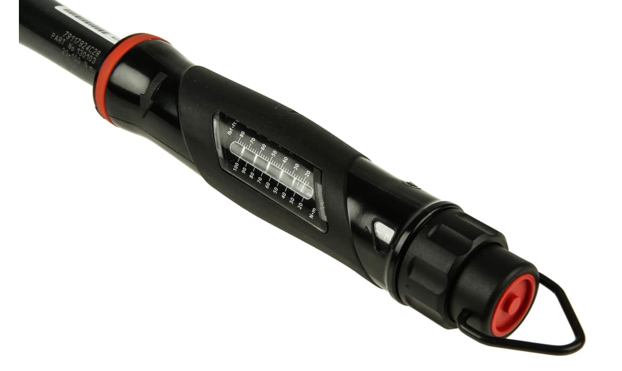 Norbar 130103 Torque Tools Click Torque Wrench, 20 → 100Nm, 1/2 in Drive, Square Drive - generaltechuae