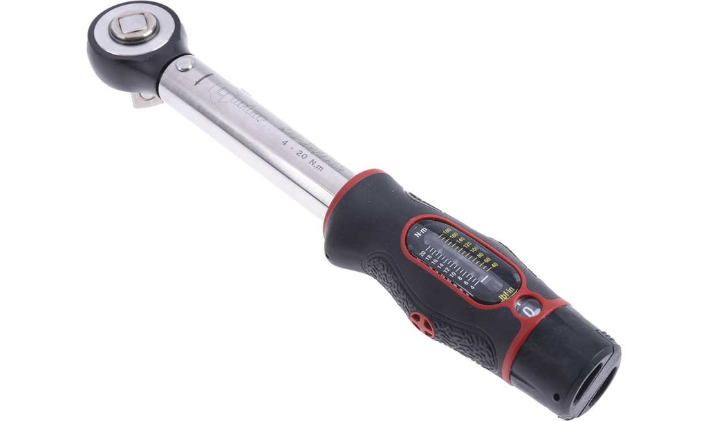 Norbar 13901 Torque Tools Click Torque Wrench, 4 → 20Nm, 1/2 in Drive, Square Drive - generaltechuae