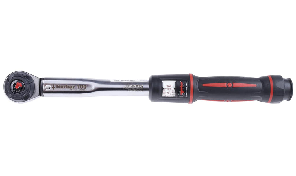 Norbar 15003 Torque Tools Click Torque Wrench, 20 → 100Nm, 1/2 in Drive, Square Drive - generaltechuae