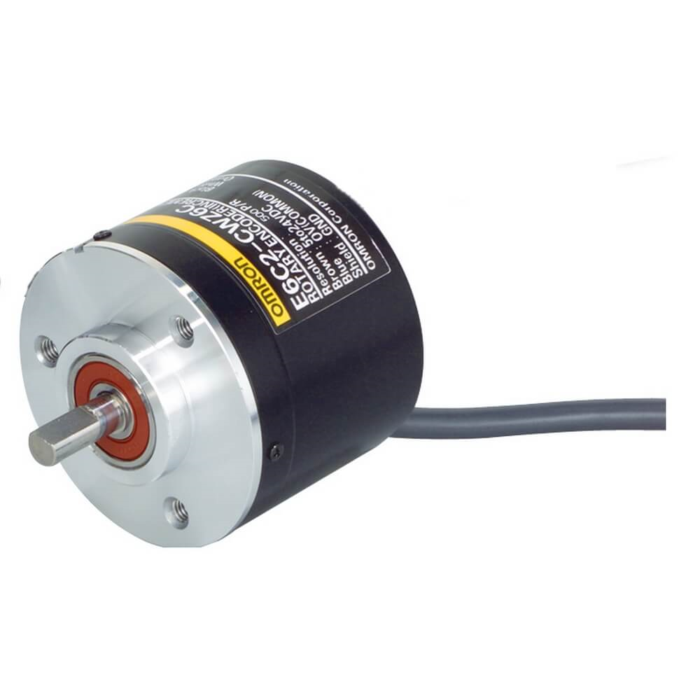 OMRON E6C2-CWZ5B 1000P/R 2M | Encoder, incremental, 1000ppr, 12-24 VDC, PNP output, 2m cable - generaltechuae