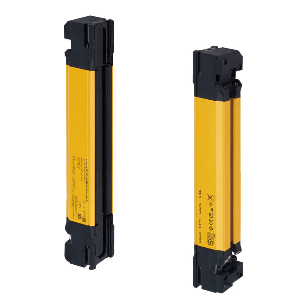 Omron F3SG-2SRB0160-14, F3SG Series F3SG-R Easy Light Curtain, Sender & Receiver, 15 → 207 Beam(s), 14mm Resolution