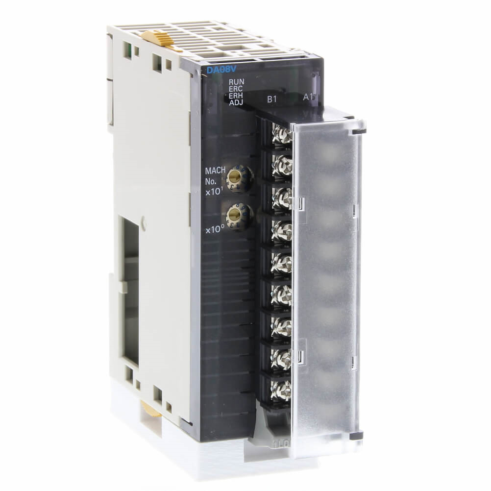 Omron CJ1W-DA08V, PLC I/O Module for Use with CJ1W Series, Analogue