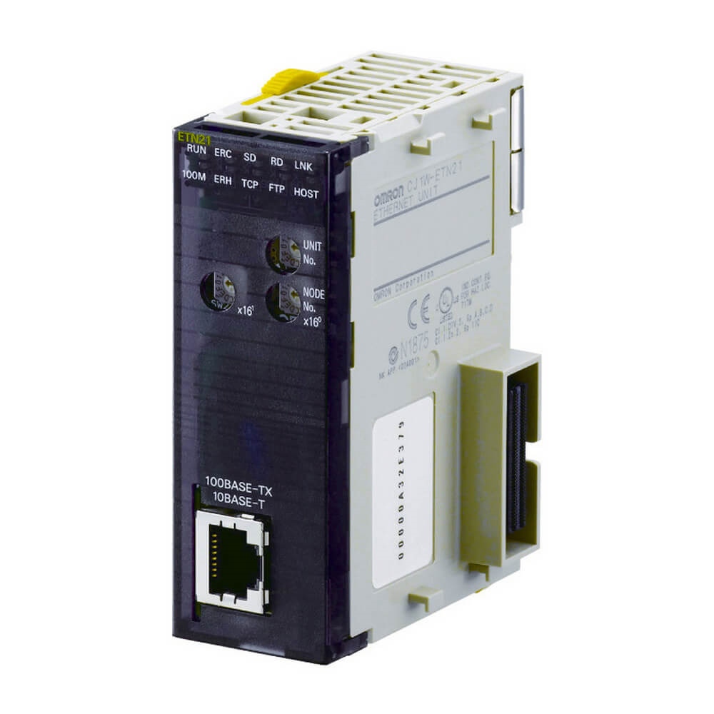 Omron CJ1W-ETN21, I/O Unit for Use with CJ-Series