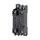 OMRON PTFZ-08-E | Socket, DIN rail/surface mounting, 8-pin, screw terminals - generaltechuae