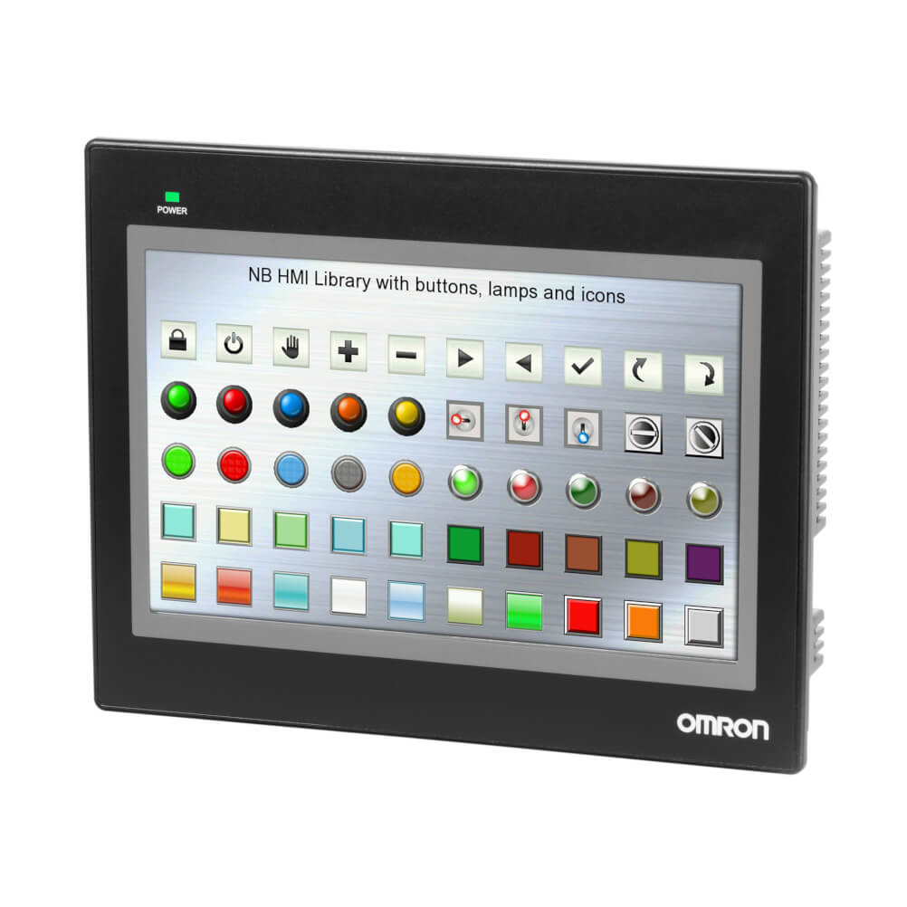 Omron NB10W-TW01B, NB Series HMI Touch Screen HMI - 10.1 in, TFT Display, 800 X 480pixels