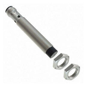 Omron E2B-M12LN08-M1-B1, Inductive Threaded Barrel Proximity Sensor, M12, 8 mm Detection, PNP NO, 12 → 24 V dc