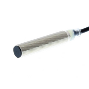 Omron E2B-M12LS04-WP-C1 2M, Inductive Threaded Barrel Proximity Sensor, M12, 4 mm Detection, NPN NO, 10 → 30 V dc