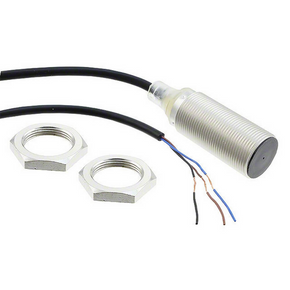 OMRON E2B-M18KS08-WP-B2 2M | Proximity sensor, LITE, inductive, nickel-brass, short body, M18, shielded, 8 mm, DC, 3-wire, PNP-NC, 2 m cable - generaltechuae