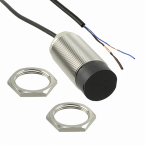 Omron E2B-M30KN20-WP-B1 2M, Inductive Threaded Barrel Proximity Sensor, M30, 20 mm Detection, PNP NO, 10 → 30 V dc